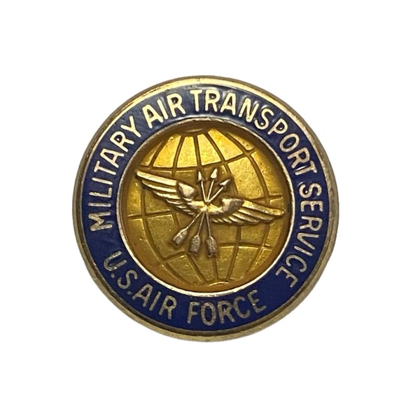 Military Air Transport Service Lapel Pin US Air Force - Picture 9 of 9